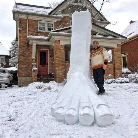 1 Foot Of Snow Landed On Our Front Lawn Yesterday In Waterloo Ontario