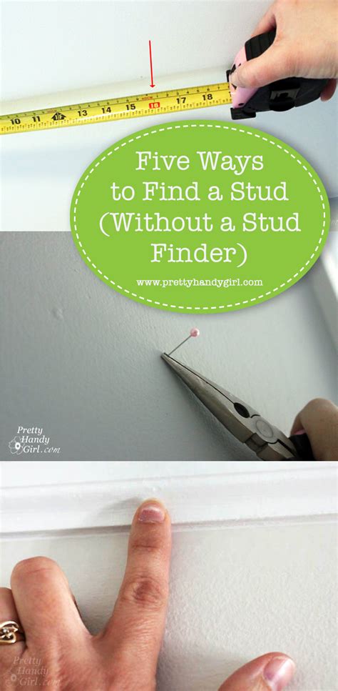 While there are many different stud finders available. 5 Ways to Find a Stud (without a Stud Finder)