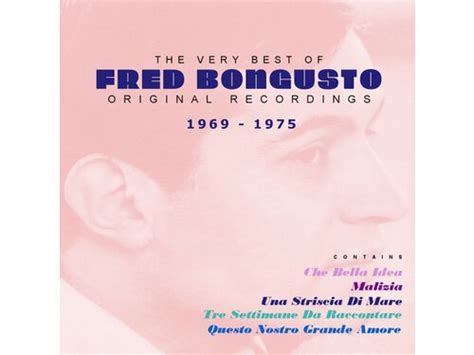 Download Fred Bongusto The Very Best Of Fred Bongusto 1969 1