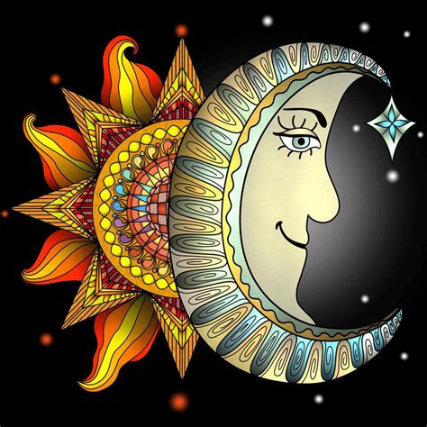 Sunmoon And The Stars Above By Emeraldwarrioress On Deviantart