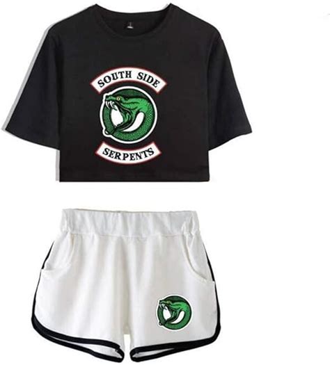 Riverdale Running Tops Shorts Suit Sport T Shirts And