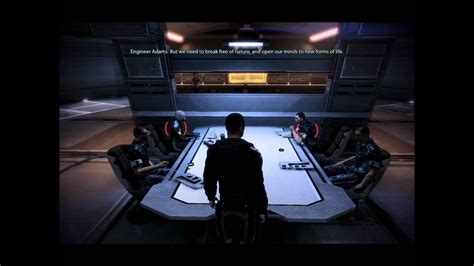 Dr Chakwas And Engineer Adams Synthetic Vs Organic Life Mass Effect