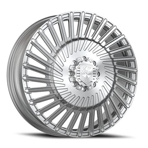 Amani Forged Chile Dually B Rims & Wheels Brushed Silver , 8.25×26