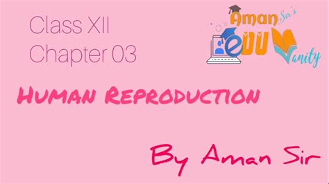 Human Reproduction Part 03 Youtube