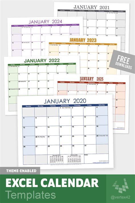 Excel Calendar Template Artofit