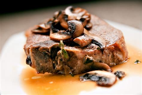 Diabetic Recipe Pork Chops With Wild Mushrooms Recipes