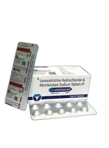 Levocruz Mt Levocetirizine 5 Mg Montelukast 10 Mg Tab 10x10 Tablets