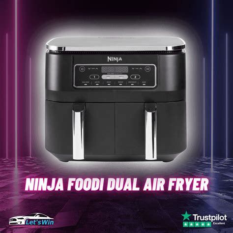 🍗 Win A Ninja Foodi Max Dual Zone Air Fryer Af400uk 1503 Lets Win