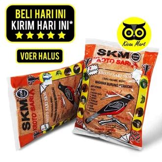 Jual Produk Burung Skm Kroto Sari Voer Termurah Dan Terlengkap Juni