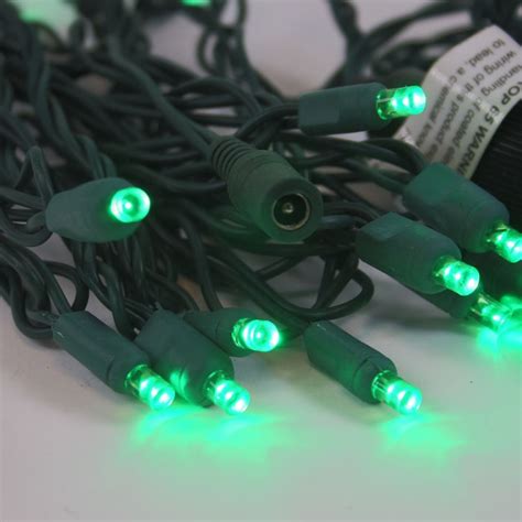 12 Volt Led Light Set Green Green Wire Christmas Light Source