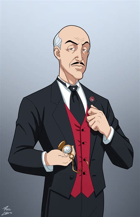 Alfred Pennyworth Commission By Phil Cho On Deviantart