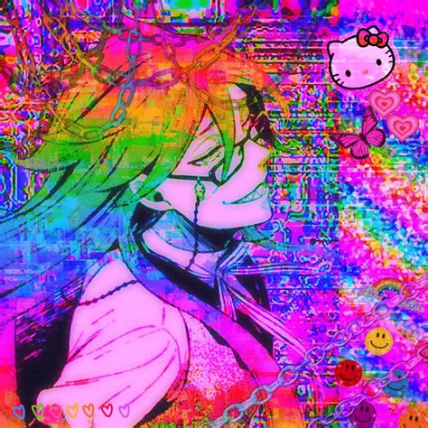 Aesthetic Anime Rainbowcore Icon Wallpaper Cave