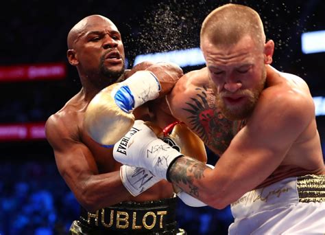 boxing i m finished says mayweather after mcgregor rout new straits times malaysia
