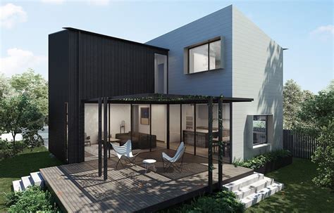 Urban Modular Home Prebuilt Residential Australian Prefab Homes