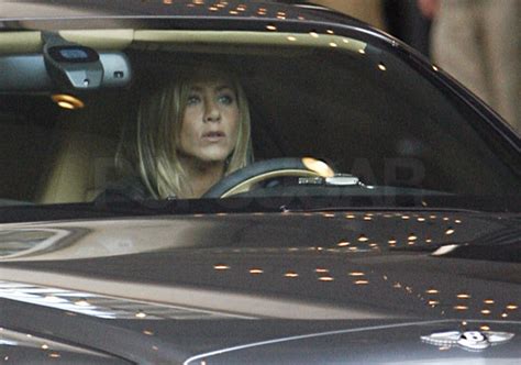Photos Of Jennifer Aniston Driving Her Bentley In La Popsugar Celebrity