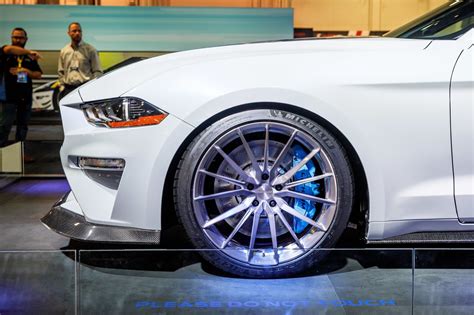 Webasto Eletric Ford Mustang Debuts At Sema Show On Forgeline Monoblock