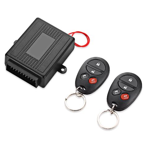 Car Alarm Auto Door Lock Keyless Entry System With Trunk Release Button