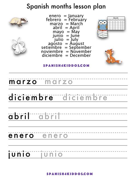 How To Teach Months In Spanish Spanish4kiddos Educational Resources