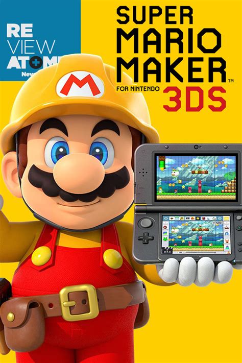 Review Super Mario Maker For Nintendo 3ds Atomix