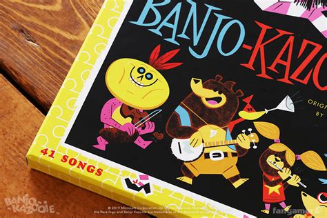Banjo Kazooie Vinyl Soundtrack Box Set Fangamer Europe