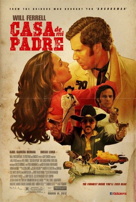 Casa De Mi Padre Movie Poster Funny Movies Movie Posters Design