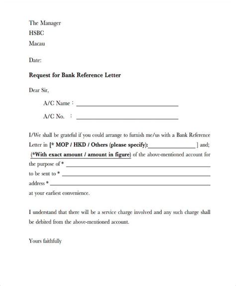 6 Financial Letter Templates 6 Free Sample Example Format Download