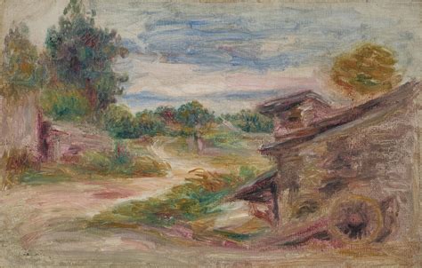 Le Chemin Du Village By Pierre Auguste Renoir Artsalon