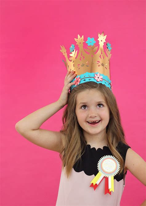 Ideas For Celebrating Kids Birthdays Diy Paper Crowns Crown For