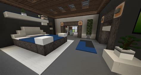 25 Wonderful Modern Minecraft Bedroom Design Inspiratif Design