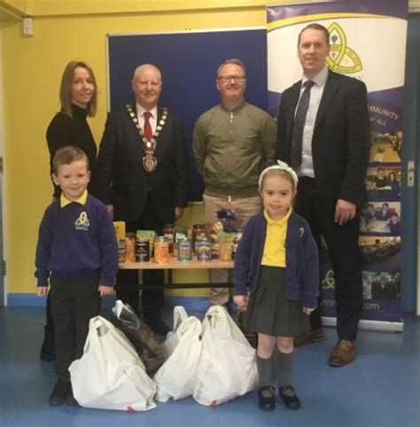 Council Chair Is Given Food For Thought At Holy Trinity Primary