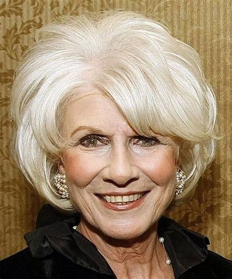 It's a romantic look appropriate for any age and it won't go the excellent layered pixie haircut that gives you the glow you deserve is a worthy look for a 70 year old woman. Hairstyles For 70 Year Old Woman With Curly Hair # ...