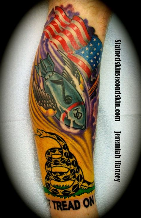 See more ideas about i tattoo, flag tattoo, dont tread on me. Dont Tread on me Tattoo #JeremiahHanzey # ...
