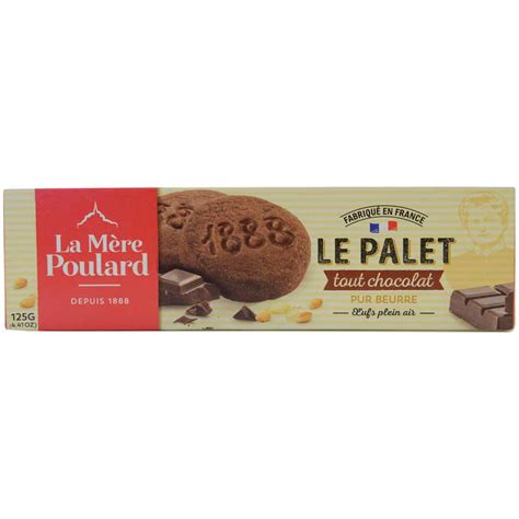 Les Palets Tout Chocolat De La Mere Poulard Chocolate Shortbread Cookies Gourmet Food Store