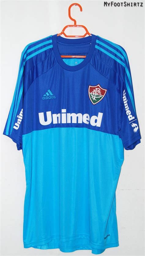 Fluminense retro vintage football soccer shirt. Fluminense Goalkeeper football shirt 2014 - 2015.