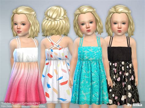 Toddler Dresses Collection P62 By Lillka At Tsr Sims 4 Updates