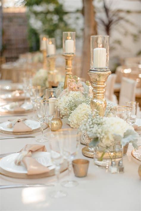 No matter what the decorations are, reception table numbers, chair décor, or wedding backdrop, gold will always be … Gold Wedding Decorations | Wedding Ideas By Colour | CHWV