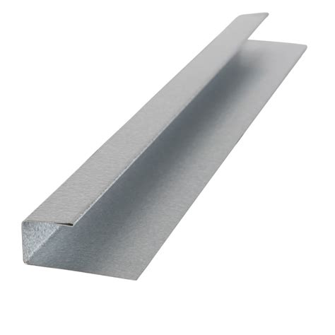 Metal Sales 2 In X 126 In Galvanized J Channel Metal Siding Trim At