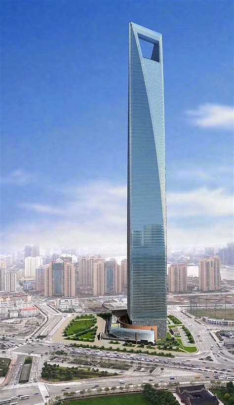 Architectural Wonder Shanghai World Financial Center