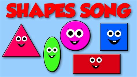 Shapes Song We Are Shapes Learn Shapes Youtube