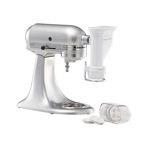 Its stand mixers are great for tasks that take effort to do by hand, like whipping and creaming. KitchenAid ® Stand Mixer Pasta Press Attachment | Crate ...