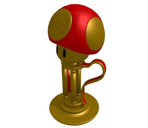 Archivo Stl Gratis Mushroom Trophy Mario Kart・objeto Imprimible En 3d