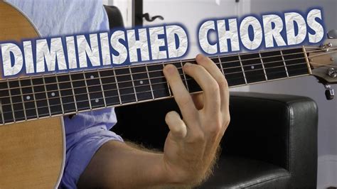 Diminished Chords On Guitar Youtube
