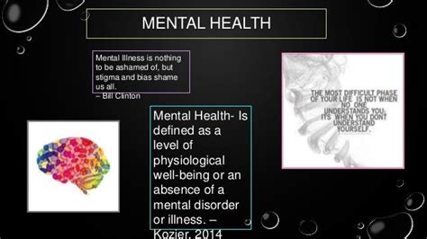 Mental Health Contemporary Social Issues Ppt