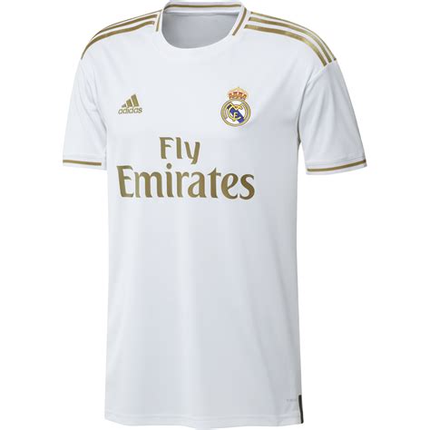 Gesamter trikot ist traditionellen schwarz und an den schultern kombinieren auswärts trikot lila. adidas REAL MADRID Trikot Home Herren 2019 / 2020 ...