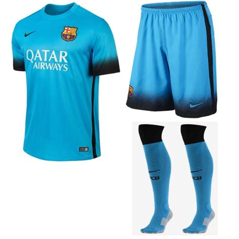 Fc Barcelona Third Kit 201516 Barcelona Kit