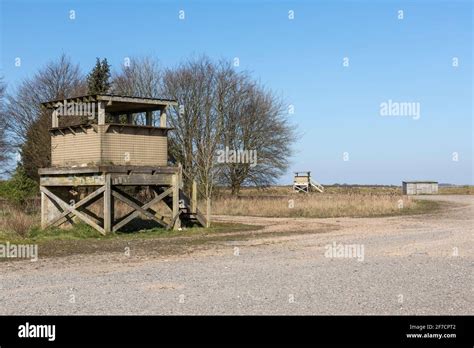 Military Lookout Posts Near Imber Village On Mod Military Training