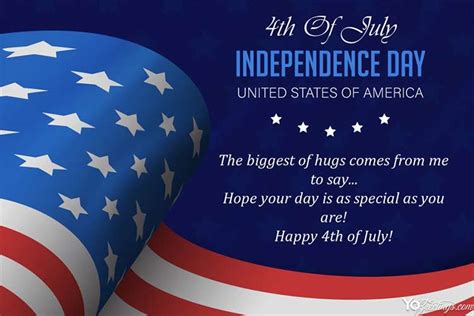 Make 4th Of July Independence Day Usa Wishes Cards Online