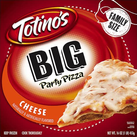 Totinos® Cheese Big Party Pizza® 16 Oz Box Pizza Edwards Food Giant