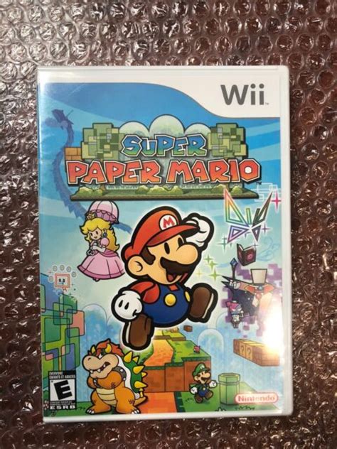 Super Paper Mario Nintendo Wii 2007 For Sale Online Ebay