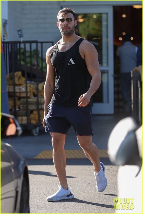 Interesting facts about sam asghari family. Sam Asghari Shows Off His Muscles While Out with Sister ...